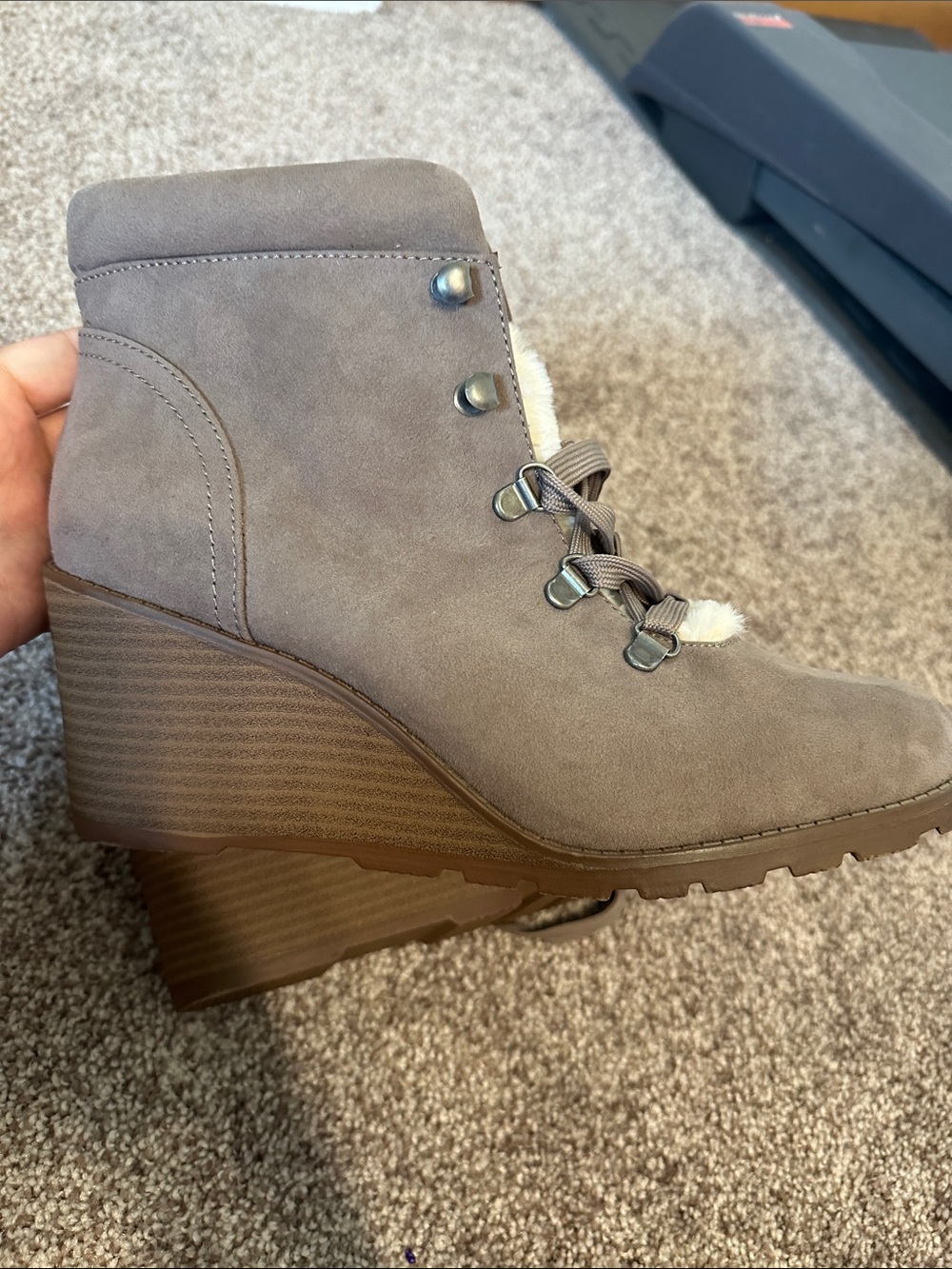 Brand New Torrid Wedged Booties - Picture 4 of 7